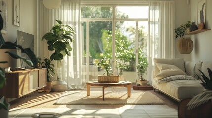 リビングルーム・北欧風