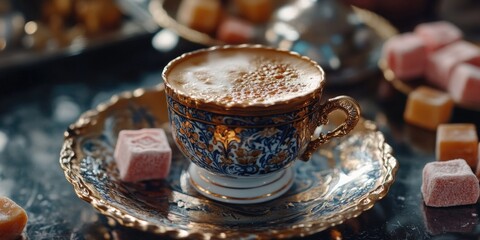 Fototapeta premium Coffee Cup Close Up