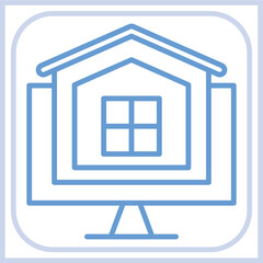 Real Estate Website icon Design