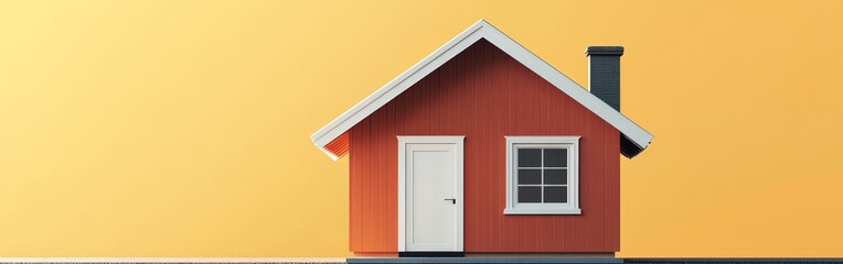 Modern Minimalist Blue House Concept