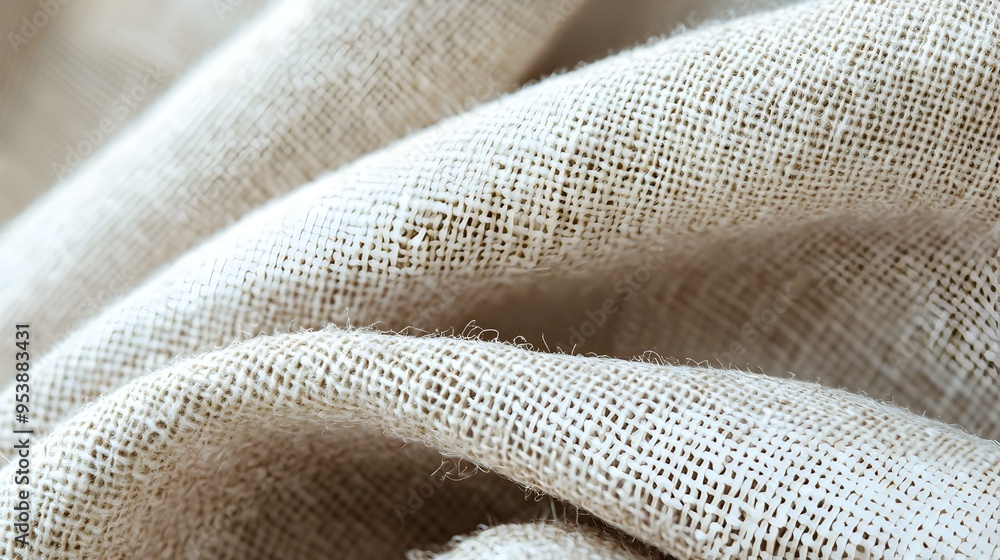 Aufkleber warm and inviting woven fabric texture in neutral tones with subtle patterns