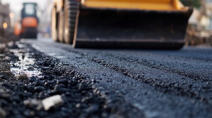 Freshly Laid Asphalt