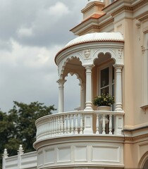 Fototapeta premium a victorian balcony 