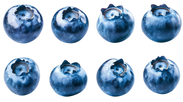 Abstract Colorful Glitch Blueberry Pattern