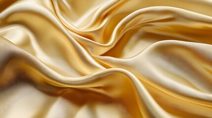 Obraz premium Shimmering Silk Fabric with Delicate Folds and Soft Shadows