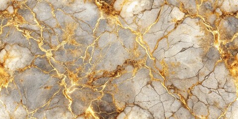 The background pattern is seamless. The stone is white with gold veins. White gold marble stab.