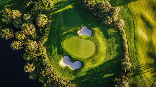 Aerial Naples Florida Golf Course. Drone Photo USA Image of Green Golf Course