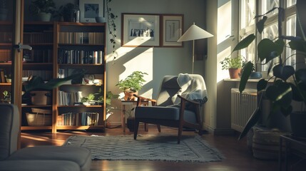 リビングルーム・北欧風