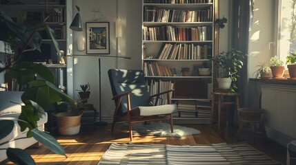 リビングルーム・北欧風