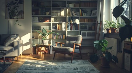 リビングルーム・北欧風