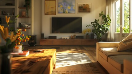 リビングルーム・北欧風