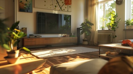 リビングルーム・北欧風