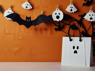 halloween background with halloween