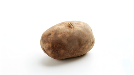 whole and half peeled potatoes