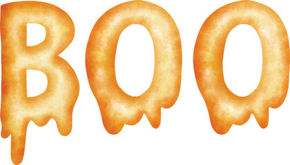 Halloween cookie boo
