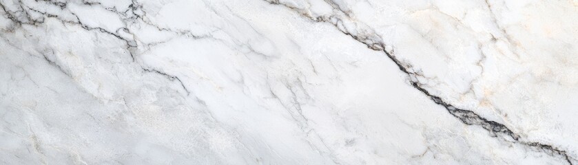 Obraz premium Elegant Marble Background with Intricate Vein Patterns and Copy Space for Text - Close-up of Smooth and Timeless Surface Design