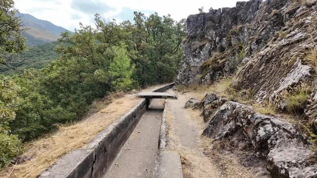 Senderismo en la ruta de la chorrera