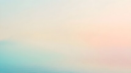 Fototapeta premium A serene horizontal background featuring a soft gradient of pastel colors, perfect for adding text or graphics