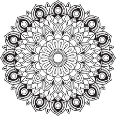 Diwali Mandala vector Art & Illustration