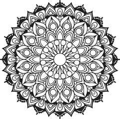 Diwali Mandala vector Art & Illustration