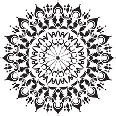 Diwali Mandala vector Art & Illustration