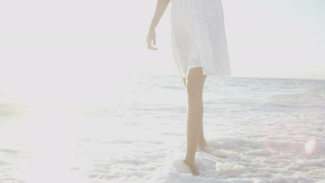 Beautiful Girl Loving Island beach travel Lifestyle