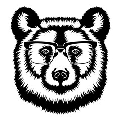 Brown Bear In Glasses