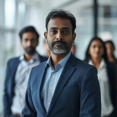 Confident Businessman.