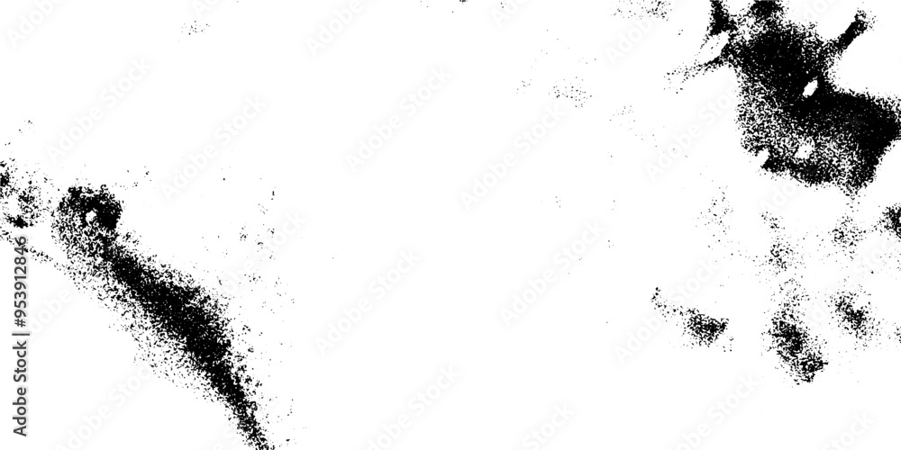 Poster noise effect with grain texture. shape with grain gradient and stipple shadow. dotted wave of paint.