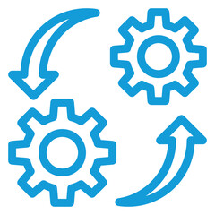 Processing settings icon