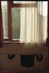 window in the morning