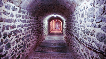 Obraz premium corridor in the old town