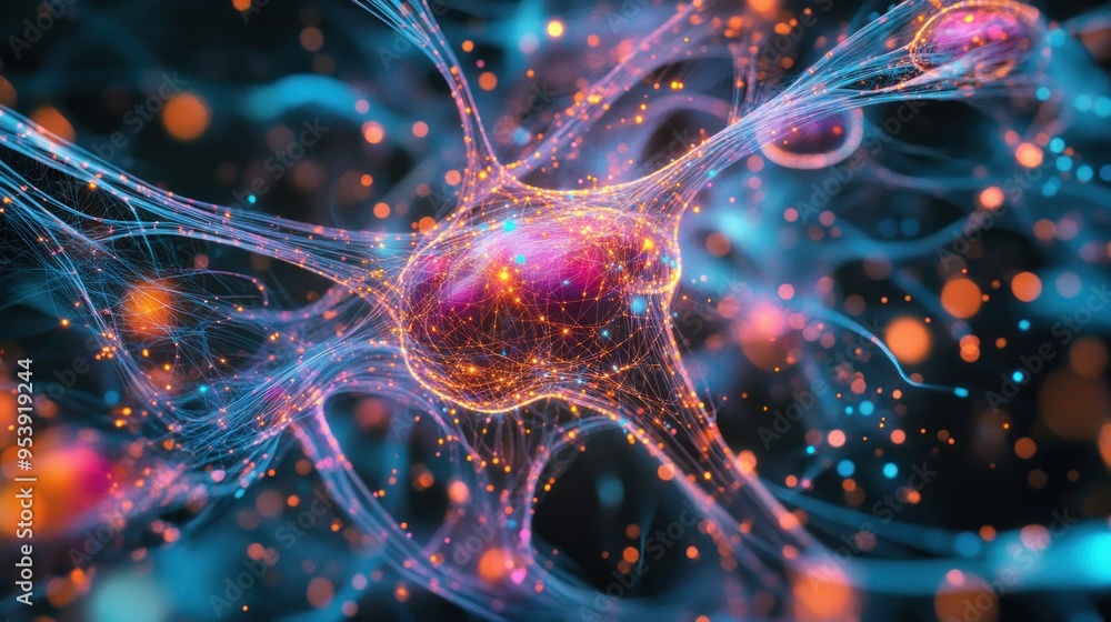 Poster Abstract Representation of a Neuron with a Complex Network of Connections