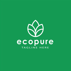 ecopure  organic logo
