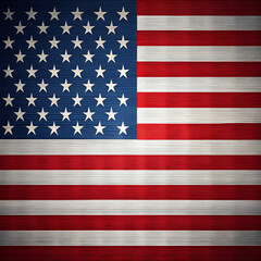 american flag design isolated