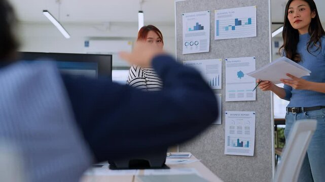 ESG environmental social governance ideas shring business discuss eco-friendly company meeting with business people implementing environmental protection for clean and sustainable future ecology