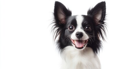 Dog on White Background