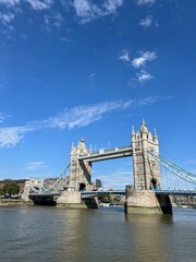 Obraz premium London Tower Bridge with water and sky