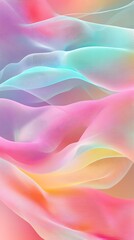 Fototapeta premium Colorful gradient background with a wavy texture. Abstract pattern of waves for design, banner, and wallpaper