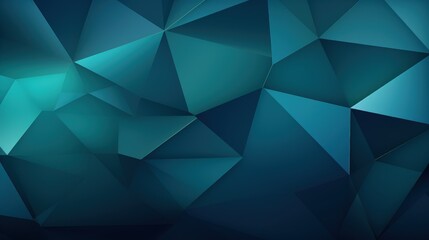 Fototapeta premium A modern abstract background featuring geometric shapes in shades of blue and teal, ideal for digital designs.