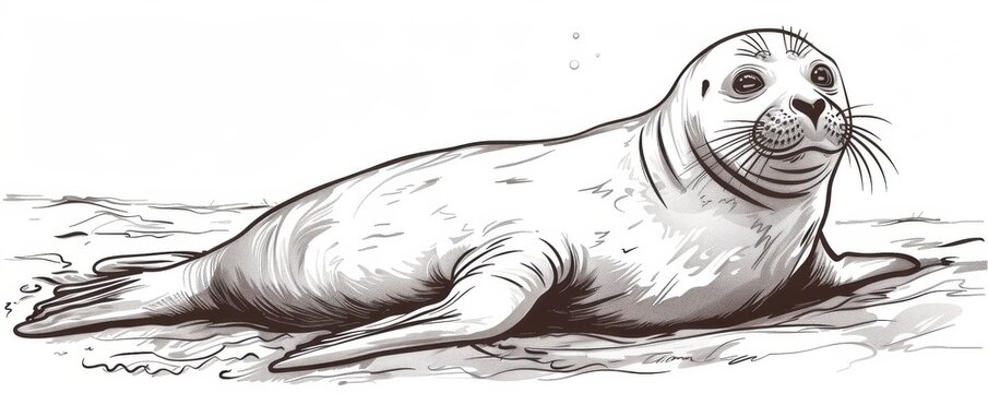 Seal clip art preview