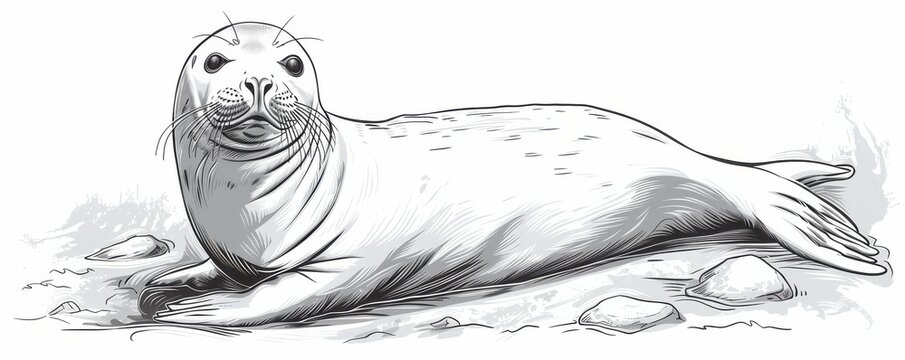 Seal clip art preview
