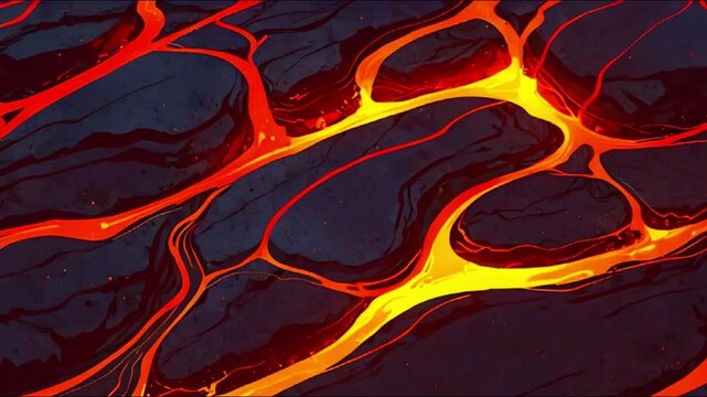 Abstract Background Video Loop with Vibrant Colors