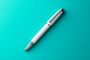 Pen or ballpoint mockup for business promotional media and design placement