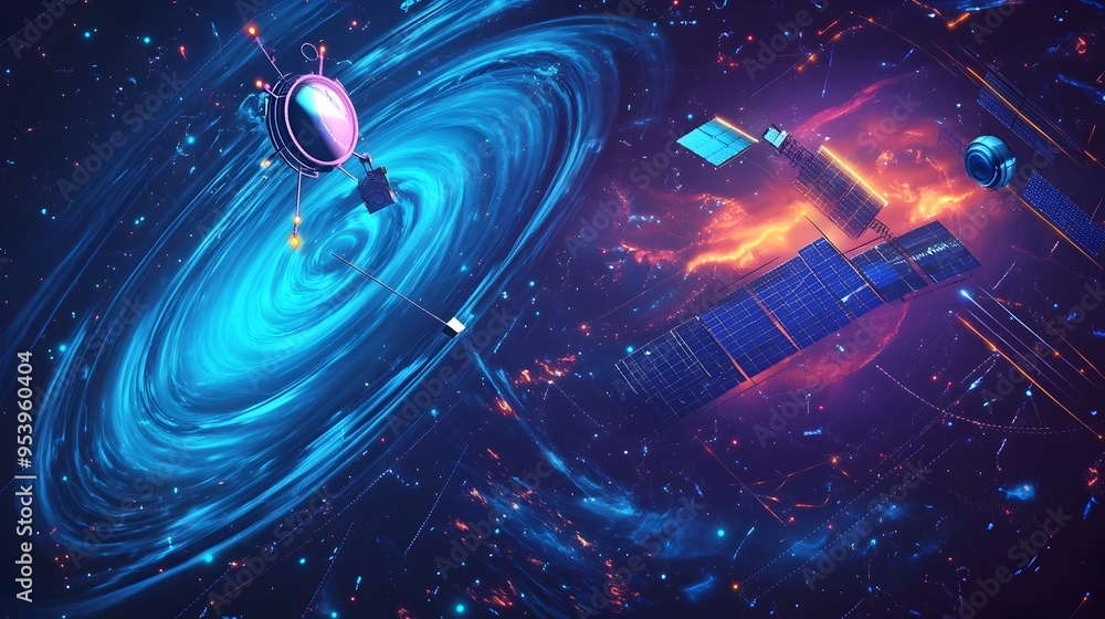 Poster advanced iot powered satellite monitoring system for tracking and analyzing hurricanes storms and ot
