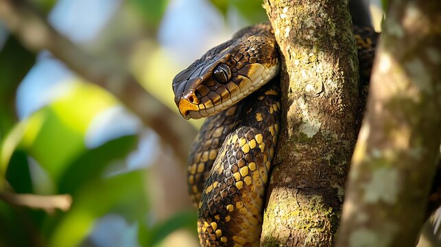 snake in the grass