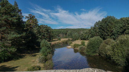 Vista cenital del Río Duero