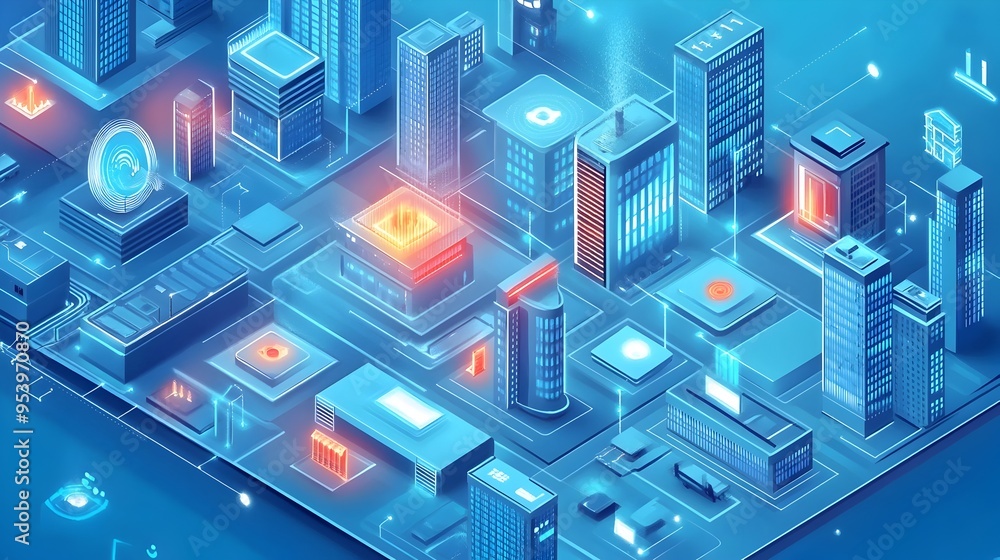 Poster advanced iot enabled fire detection system for intelligent building safety and security leveraging s