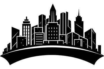 city skyline vector illustration