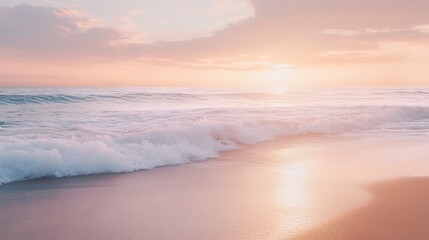 Obraz premium sunset on the beach